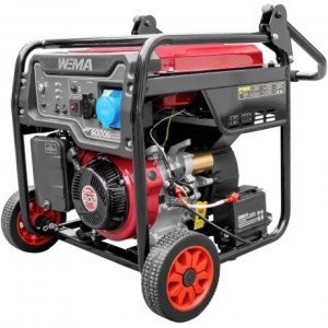 WM 6000 iE Generator de curent monofazat Inverter Weima ,putere max 5,5 kVA, roti si maner transport , pornire electrica, eco mode