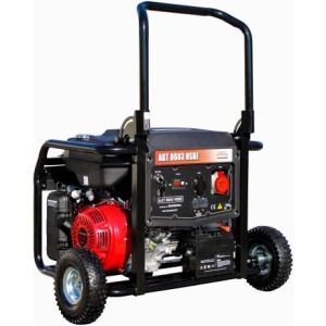 AGT 8603 HSBE TTL Generator electric trifazat cu motor Honda de 13 Cp,AVR cu perii, pornire electrica, alternator tip sincron