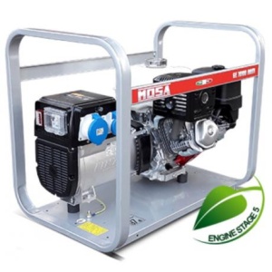 GE 7000 HBM Generator monofazat Mosa cu motor Honda , putere max 6 kVA , fara AVR , pornire la sfoara , benzina ,cod GE7000HBM