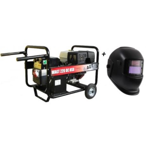 Generator sudura Honda WAGT 220 DC HSB + Masca de sudura cu cristale lichide