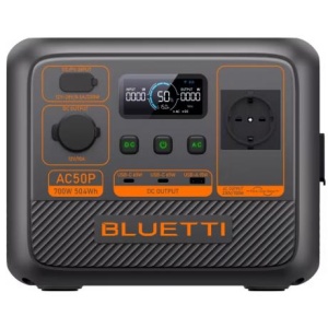 AC 50 P Statie de incarcare portabila Bluetti , 700 W , 504 Wh, baterie tip LiFePO? , functie pass-through charging ,cod AC50P