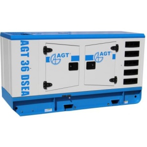 AGT 36 DSEA Generator curent trifazat , putere maxima 36 kVA , motor diesel in 4 cilindri , cu bujii incandescente si preincalzire lichid
