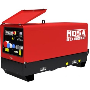 GE SX-18000 KDT Generator de curent trifazat Mosa , putere max 18 kVA , diesel , motor Kohler , alternator sincron , AVR , cod CM6S1011BP