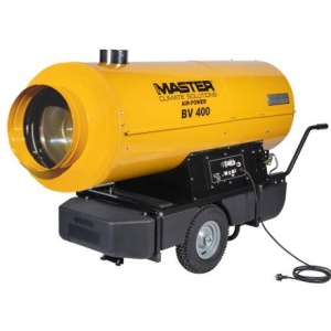 BV 400 Master Incalzitor cu ardere indirecta pe motorina putere maxima de 110 kW si flux de aer 6200 m?/h