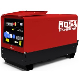 GE SX-9000 KDM Generator de curent monofazat Mosa , diesel , motor KOHLER , putere max 9,2 kVA , rezervor 38 L, cod CM3S0001BP