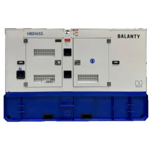 HBD 165 S Generator de curent trifazat Balanty powered by Hyundai Corporation, putere maxima 165 kVA ESP , diesel , cod HBD165S