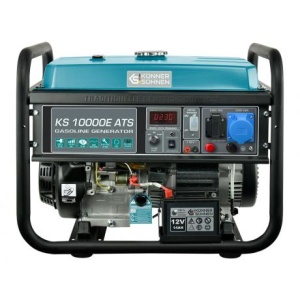 KS 10000E ATS Generator monofazat Konner&Sohnen pe benzina , putere max 8 kVA , pornire electrica , rezervor 25 L, cod KS10000EATS
