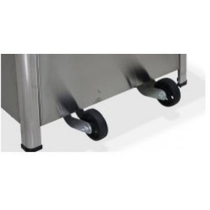 Set 2 roti pentru incalzitoare terasa Zobo , cod 4590006001