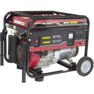 WM 7000 Generator de curent Weima, putere 7 kVA,alternator cu AVR, 16 Cp,motor in 4 timpi,pornire manuala ,rezervor 25 L,benzina