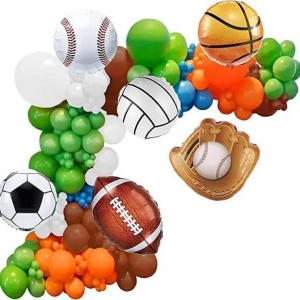 Arcada Baloane Multicolore Jocuri Sportive 146 Piese - Img 1