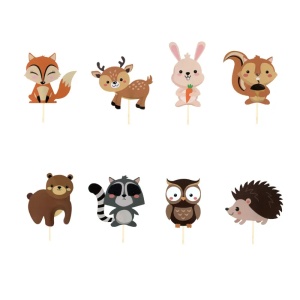 Decoratiune Tort Woodland Friends - Img 2