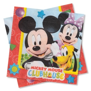 Set 16 Servetele Pentru Petrecere Mickey Mouse