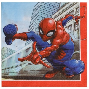 Set 16 Șervețele Petrecere Spider-Man – 33 x 33 cm - imagine 3