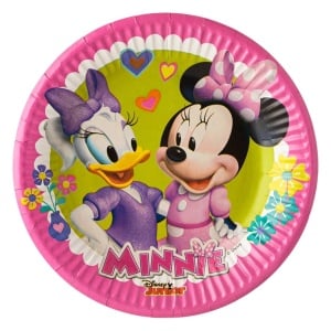 Set 6 Farfurii Petrecere Minnie Mouse 20 cm - Img 2