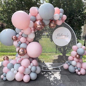 Arcada Baloane Macaron Aniversare Botez Nunta 145 buc