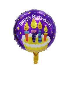 Balon Folie Tort Happy Birthday 45 cm - Img 2