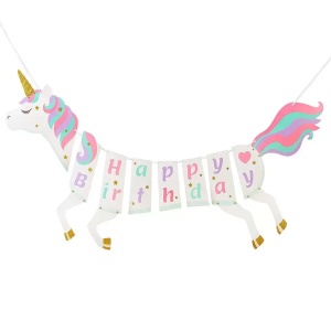 Banner Happy Birthday Magical Unicorn - Img 2