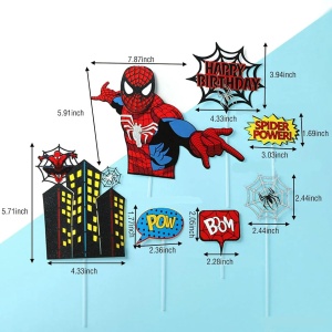 Decoratiune Tort Spiderman Power - Img 2