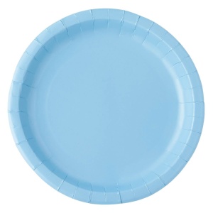 Set 10 Farfurii Petrecere Bleu – 18 cm