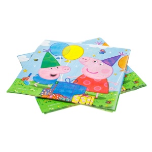 Set 12 Servetele Pentru Petrecere Peppa George - Img 2