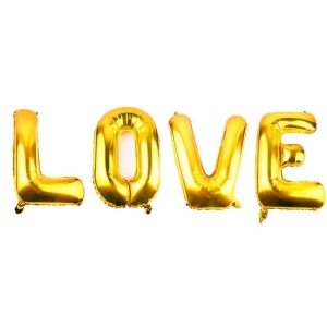 Baloane litere LOVE