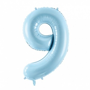 Balon Cifra 9 Albastru