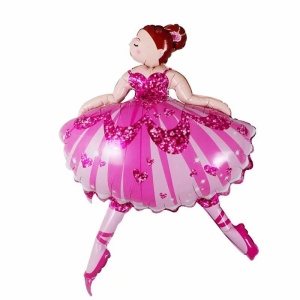 Balon Folie Balerina