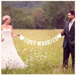 Banner Proaspat Casatoriti Just Married