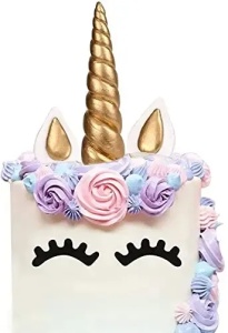 Decor Pentru Tort Model Magical Unicorn TOP120 - Img 3