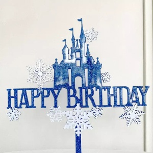Decoratiune Pentru Tort Regatul Inghetat Frozen - Img 2