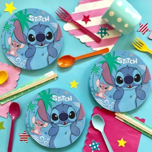 Set 6 Farfurii Aniversare Petrecere Stitch 19 cm FRF93 - Img 2