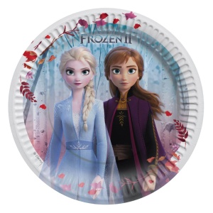 Set 6 Farfurii Zi De Nastere Elsa Si Anna