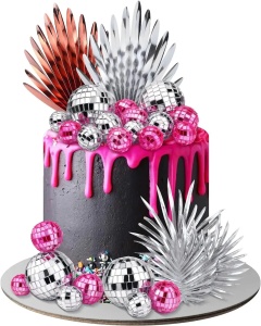 Set Decor Tort Disco Party Pentru Aniversari TOP116