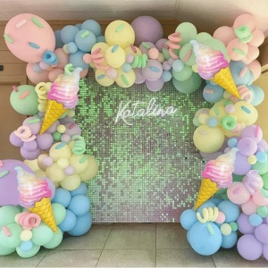 Arcada Baloane Macaron Multicolore 141 Piese