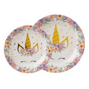 Decor Complet Petrecere Tematica Unicorn 91 Piese - Img 2