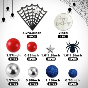 Decoratiune Tort Zi De Nastere Ultimate Spider Elite - Img 2