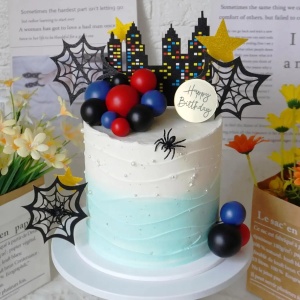 Decoratiune Tort Zi De Nastere Ultimate Spider Town - Img 4