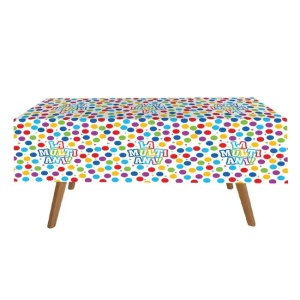 Fata De Masa Multicolora La Multi Ani