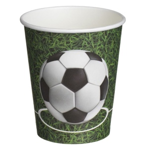 Set 12 Pahare Petrecere Fotbal – 240 ml - imagine 2