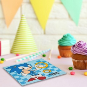 Set 12 Servetele Petrecere Sonic
