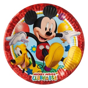 Set 6 Farfurii Petrecere Mickey Mouse 20 cm