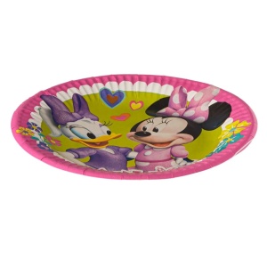 Set 6 Farfurii Petrecere Minnie Mouse 20 cm - Img 3