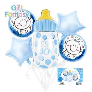 Set Baloane It's A Boy - Biberon