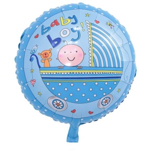 Balon Folie Baby Boy 45 cm