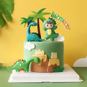 Decoratiune Tort Deluxe Dino Party - Img 3