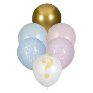 Set 10 Baloane Gender Reveal Boy Or Girl