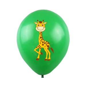 Set 10 Baloane Latex Cu Animalute Jungla - Img 5