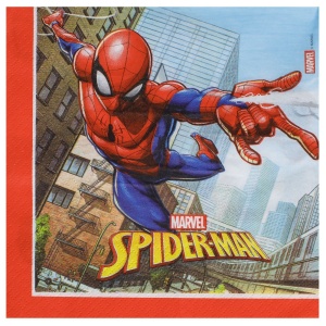 Set 16 Șervețele Petrecere Spider-Man – 33 x 33 cm