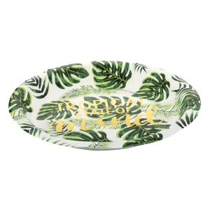 Set 6 Farfurii Petreceri Tematica Tropicala 23 cm - Img 3