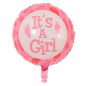 Balon Folie It's A Girl 45 cm